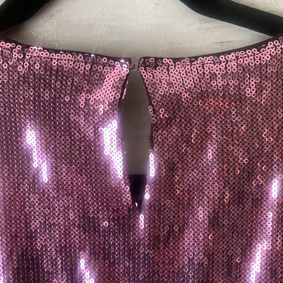 INC Pink Sequin Blouse - Picture 5 of 7